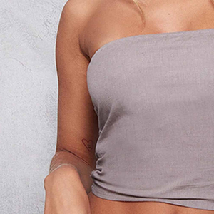 Débardeurs tube en jersey 100 % coton respirant pour femmes, style bandeau, décontractés, sans bretelles, courts, pour l'été, vente en gros - Product Image 2