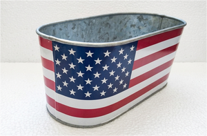 Vintage Metal Onion <b>Storage</b> Container Cream Galvanized Potato <b>Vegetable</b> Bin Breathable Kitchen Countertop Food Canister - Product Image 6