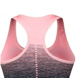 Women Sports <b>Bra</b> Fitness Front Adjustable Straps Yoga Wear Breathable Wireless Support High <b>Stretch</b> Activewear Top - Product Image 6
