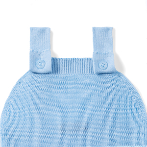 Conjunto de Pelele de Punto sin Mangas para Bebé Niña, 100% Algodón, de Alta Calidad, Bonito, de Secado Rápido, con Botones y Tirantes - Product Image 3