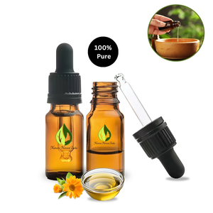 Aceite de Caléndula Natural de la India, 100% Puro, Prensado en Frío, Extracto Natural, Aceite Portador para el Cuidado de la Piel - Product Image 3