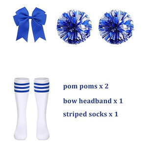 Disfraz de Animadora para Niñas, Conjunto de Uniforme de Animadora para Fiesta de Halloween, Regalo de Cumpleaños, Lindo Conjunto de Uniforme de Animadora para Bailar - Product Image 3