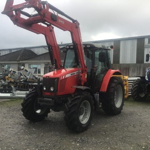 Tracteur à roues Massey Ferguson MF5455 d'occasion, 95 CV, pour l'agriculture, avec rapport et inspection vidéo - Product Image 5