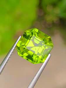 Piedra preciosa de peridoto natural, peridoto suelto, gema verde preciosa para anillos y colgantes de joyería fina. - Product Image 6