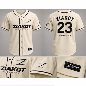เสื้อเบสบอลแท้สีขาวลายธงชาติอเมริกาแบบวินเทจ  ขายส่งโดยตรงจาก ZIAKOT INDUSTRY  แบบสั่งทำพิเศษ สีกรมท่า-ขาว ลายเส้นเล็ก - Product Image 6