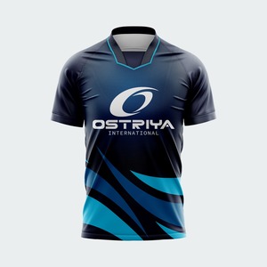 Soccer Jersey for Adults Solid Color Custom Team <b>Name</b> Heat Transfer Printed 100% Polyester Quick Dry Breathable Short Sleeve - Product Image 3