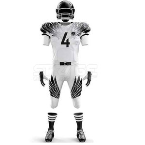 Uniforme de Fútbol Americano de Rendimiento Profesional con Material de Poliéster Transpirable y Absorbente de Humedad, Diseño Ecológico - Product Image 2
