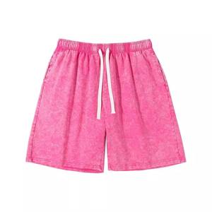 Pantalones Cortos de Verano 2026 para Hombre, 230G, Algodón, Estilo Retro Lavado, Hip Hop, Streetwear, Unisex, Elásticos, Holgados, Tipo Jogger, Talla Grande - Product Image 2