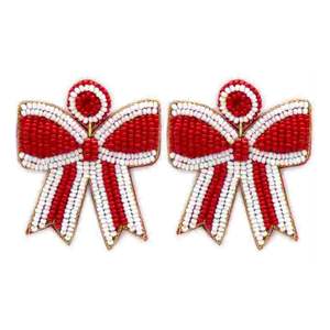 Pendientes de lujo sencillos con elemento de camelia para boda, aretes de botón limitados para chicas de la India - Product Image 5