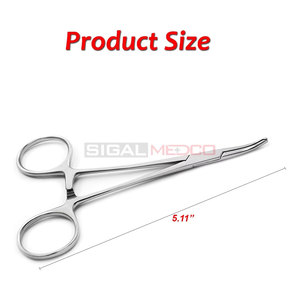 Mosquito Kocher Curved 5.11 Inch Stainless Steel Manual CE Certified Reusable Medical Surgical Dental Medic Instruments - Product Image 5