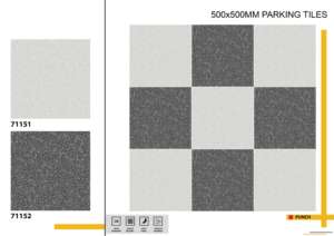 Baldosas de porcelana Impact Ready para estacionamiento de 50x50 cm, diseñadas para áreas de uso intenso donde el rendimiento es más importante que el acabado decorativo. - Product Image 3