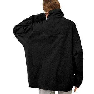 Sudadera con Cremallera y Logotipo Bordado Personalizado para Mujer - Camisetas y Suéteres para Chicas - Varios Colores - Talla XL - Product Image 6