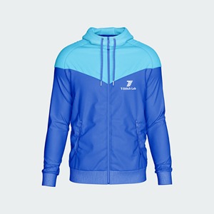 Veste de sport à séchage rapide pour homme, idéale pour l'entraînement en extérieur, la course à pied, veste de safari personnalisée, imperméable, respirante, avec fermeture éclair - Product Image 6