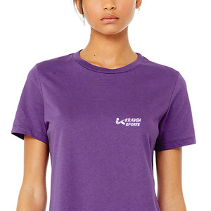 Camisetas de Mujer con Diseño Sencillo y Logotipo Personalizado, Ropa Casual para Exteriores, Tejido 100% Transpirable, en Venta - Product Image 5