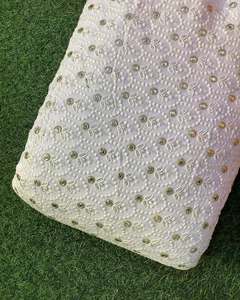 High Quality Sequin Embroidery Fabric 3D Floral Lace Fabric for Evening Dress Wedding Gown Garment - Product Image 3