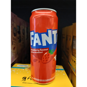 Fanta saveur fraise 330ML en canette, vente en gros - Product Image 3