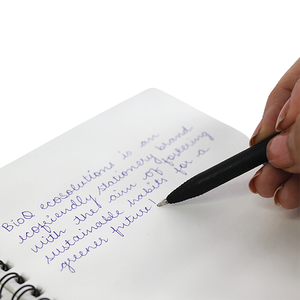 Stylos à graines écologiques - Corps en papier recyclé durable, pointe de 0,35 mm, encre noire, stylo à bille avec capuchon en graines, papeterie zéro déchet, cadeau - Product Image 5