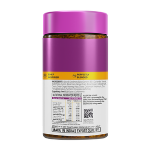 SHASHA Chicken Masala, Tarro de 100g – Auténtica Mezcla de Especias Indias para Curry de Pollo, Gravy, Asados y Recetas Tandoori - Product Image 2