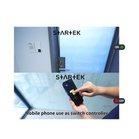 Film de fenêtre Smart PDLC pour appartement | Film de verre de confidentialité commutable pour les fenêtres de la maison et du bureau