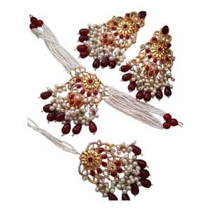 Juego de Joyería de Acero Inoxidable Chapado en Oro de 3 Piezas de Primera Calidad para Mujer, Venta al por Mayor, Ideal para Bodas y Fiestas - Product Image 1