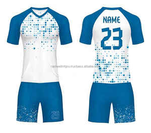 Uniformes de Fútbol de Alta Calidad con Impresión Digital, 100% Poliéster, Manga Corta, Ropa de Equipo con Logotipo Personalizado, Secado Rápido y Transpirable - Product Image 2