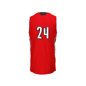 Maillot de basket-ball sans manches pour hommes, personnalisable, séchage rapide, respirant, tenue d'entraînement, uniforme d'équipe, fournisseur OEM - Product Image 3