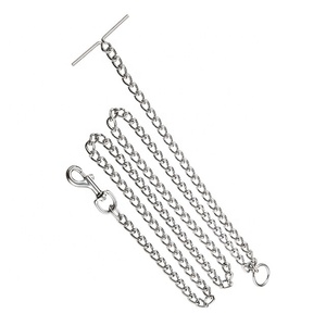 Facile à utiliser Qualité Durable Extérieur Pet Fer Solide Twist Link Attache Chaîne Laisse Grand Chien Laisse - Product Image 1