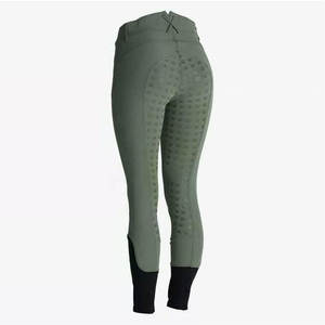 Pantalones de Montar para Mujer de Alta Calidad, Malla Elástica de Spandex y Nailon, para una Comodidad Suave, Ajuste Duradero y Agarre Seguro en Largas Jornadas de Equitación - Product Image 4