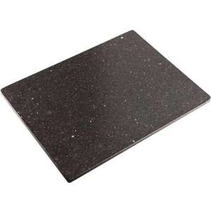 Planche à découper en marbre blanc écologique avec poignée, plateau de service durable pour la cuisine domestique et les fromages - Product Image 3