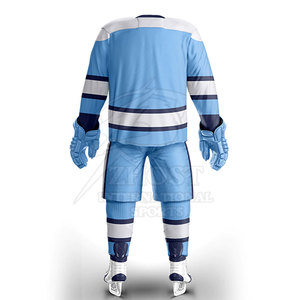 Uniforme de hockey sur glace en matériau de qualité supérieure, toucher doux, offrant confort, durabilité et performance pour les activités sportives - Product Image 2