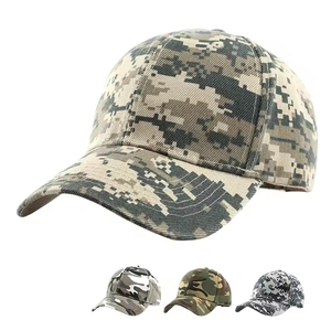 Casquette de baseball en twill 6 panneaux pour homme, motif camouflage arbre, idéale pour la chasse et les activités de plein air - Product Image 1