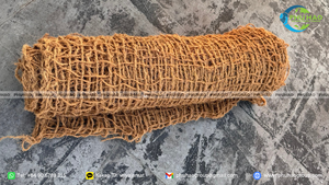 Red de Fibra de Coco de Estructura Resistente para Refuerzo del Suelo y Mantenimiento de la Estabilidad del Suelo en Obras de Construcción y Paisajismo - Product Image 3