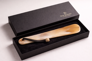 Cuchara para Zapatos de Cuerno de Búfalo Premium, Hecha a Mano, Natural, Duradera, Acabado Liso, Ecológica, de Lujo, Diseño Ergonómico, Regalo - Product Image 6