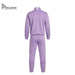 Conjunto Deportivo Personalizado con Logotipo OEM para Adultos Unisex, Chaqueta con Cierre y Cuello Redondo, Pantalones Deportivos Ligeros de Corte Completo - Product Image 2