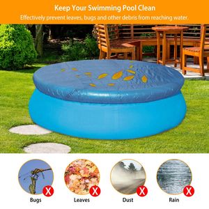 Copertura Protettiva Impermeabile e Antipolvere per Piscina e Piscina per Bambini con Avvolgitore - Product Image 2