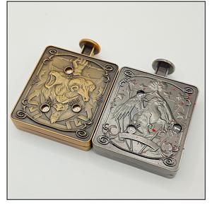 Distributeur de dés DND avec rangement pour dés pour Dungeons & <span class=keywords><strong>Dragons</strong></span> – 7 en 1 – Support de dés DND haut de gamme en métal pour dés à secouer - Product Image 6