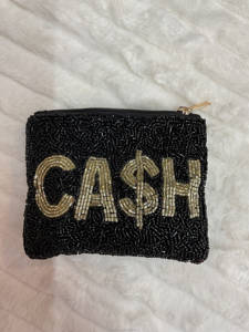 Bolsa de mano con cuentas Super Mamá, divertida para esposa cansada, regalo para ella, hecha a mano, con cremallera, suave, de gran capacidad, monedero, estuche de cosméticos - Product Image 3