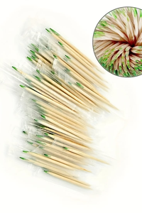 ไม้จิ้มฟันไม้ไผ่คุณภาพสูงสำหรับทำความสะอาดฟัน ใช้เสิร์ฟอาหารว่าง ผลไม้ ชีส ค็อกเทล ปรับความยาวได้ - Product Image 6