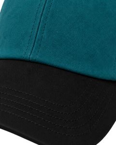 Manufacturer Teal Blue And Black Two Tone <b>Baseball</b> <b>Cap</b> Adjustable Unisex Cotton Casual Sports Outdoor Fashion Snapback Hat <b>Cap</b> - Product Image 6