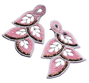 Pendientes de Perlas de Arroz Más Vendidos en India, Pendientes Personalizados con Múltiples Cuentas, Joyería Festiva para Mujer al Mejor Precio, Pendientes con Cuentas - Product Image 1