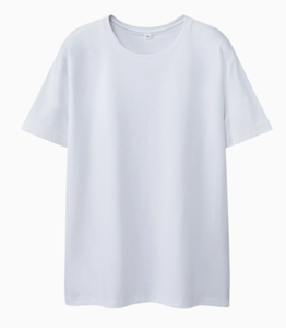 Camiseta de algodón de manga corta para hombre, corte regular, cuello redondo, informal, color liso, diseño sencillo, tejido de punto. - Product Image 3