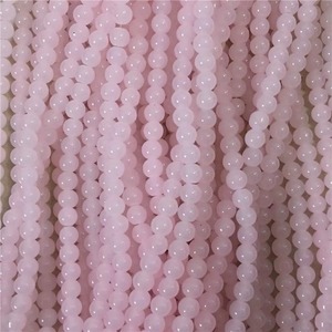 Prix de gros bijoux ronds colorés de qualité perles de verre en cristal 8mm en vrac perles de verre sacs 8mm pour la fabrication de colliers/bracelets - Product Image 1