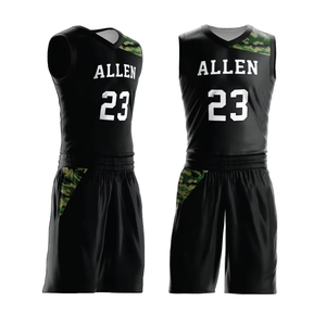 Tenues de sport à manches courtes sur mesure, de qualité supérieure, respirantes et tendance, uniformes de basket-ball à vendre, service OEM ODM - Product Image 5