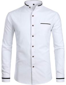 Camisa de Vestir para Hombre, Diseño Estampado Premium, Tela Satén Suave, Manga Larga, Casual, Formal, Transpirable, con Logotipo Personalizado - Product Image 6