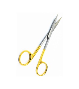 <b>Tungsten</b> Carbide Tip Goldman Fox Scissors Straight Premium Medical Grade Scissors with TC Inserts for Enhanced Durability - Product Image 6