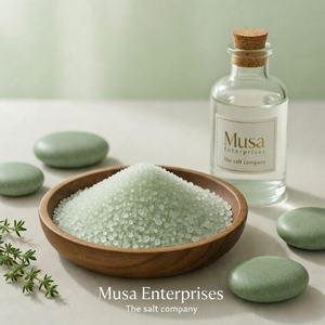 Piedra de Sal del Himalaya Redonda, Tallada, Ecológica y Natural de Calidad de Exportación para Baño Desintoxicante, Refrescante Corporal y Cuidado de la Piel - Product Image 4