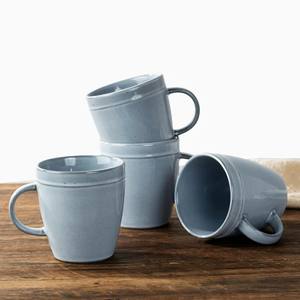 ชุดแก้วกาแฟเซรามิกคลาสสิก ดีไซน์เรียบง่าย ผิวด้านเนียนนุ่ม พร้อมหูจับถนัดมือ เหมาะสำหรับใช้ดื่มชาและกาแฟทุกวัน - Product Image 3