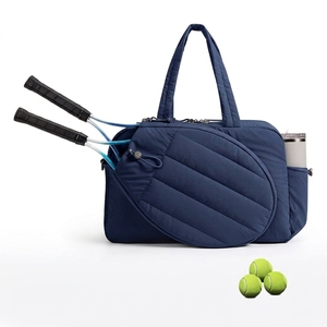 Sac de pickleball portable en nylon pour l'extérieur, sac de sport avec compartiment à chaussures indépendant, sac de voyage fitness léger et de rangement - Product Image 4