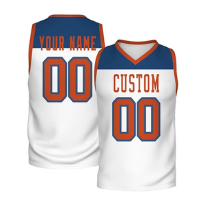 Camiseta de Baloncesto Reversible para Adultos, Ligera, de Secado Rápido, con Nombre, Números y Colores del Equipo Personalizados - Product Image 4