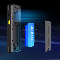 Wins 11 OS Handheld WIFI PDA 6.5 pouces Ordinateur mobile NFC Barcode Scanner Data Collection Terminal IP65 8GB RAM FCC CE Certified